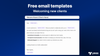 Email template for welcoming new clients